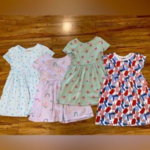 5T short sleeve dresses